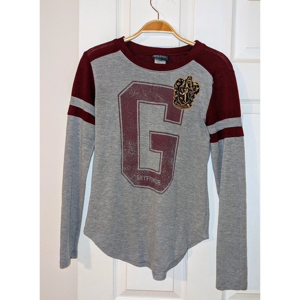 Harry Potter Gryffindor Long Sleeve T-Shirt Officially Licensed Product‎ Sz  XS
